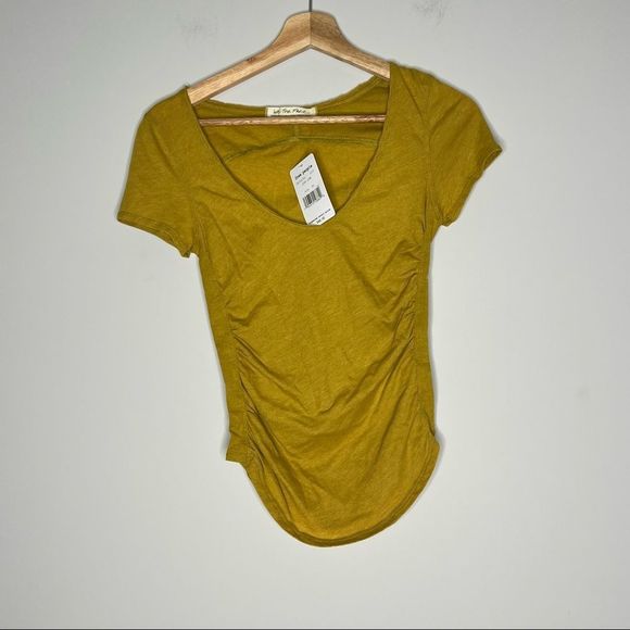 NWT Free People Cinched Side Top - Picture 2 of 5